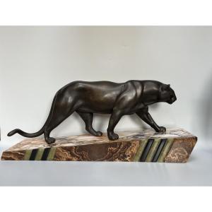 Art Deco Panther Rulas 