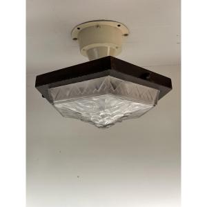 Muller Brothers Art Deco Ceiling Light 