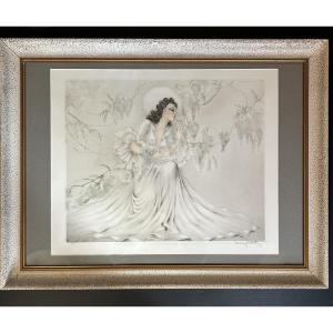 Louis Icart Art Deco Engraving Model Glycine