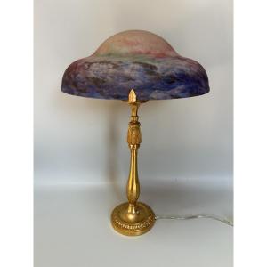 Muller Frères Art Deco Lamp 