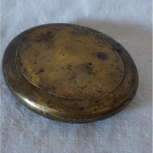 Snuff Box In Copper Late 17th Century Early 18th Century