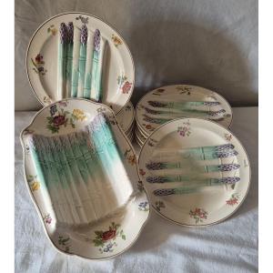 Longchamp Earthenware Asparagus Serving Set