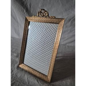 Late 19th Century Gilt Bronze Photo Frame