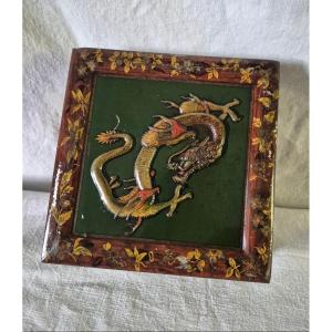 Huntley And Palmers "dragon" Lithographed Tin Box From 1907