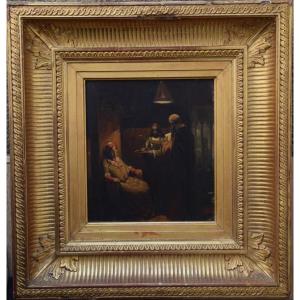 Henri Leys 1815 - 1869. Historical Scene.