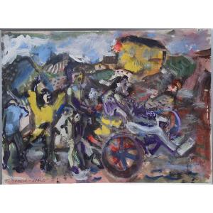 Toma Spasic 1930 - ?. Village Festival.