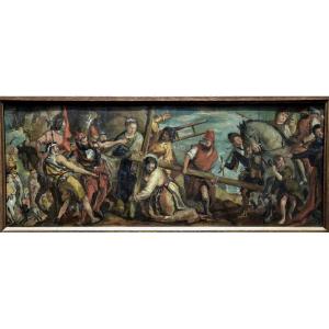 19th Century School, After Veronese. The Carrying Of The Cross.