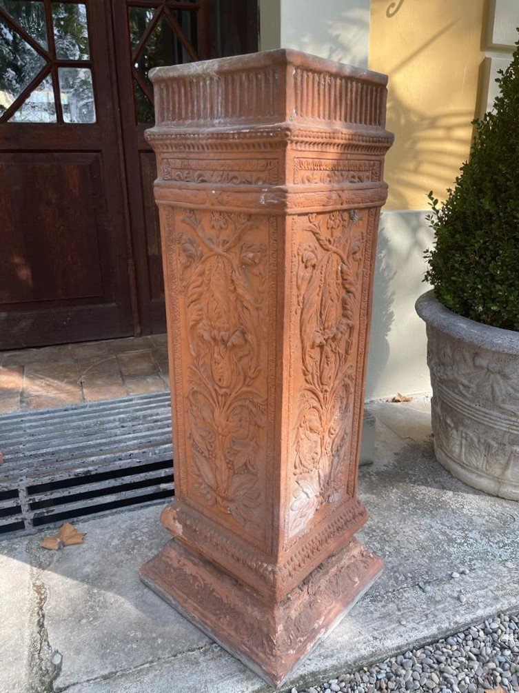 Coppia di colonne in terracotta 800'-photo-3