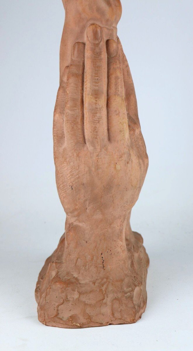 Scultura terracotta  Marcel Bouraine-photo-1