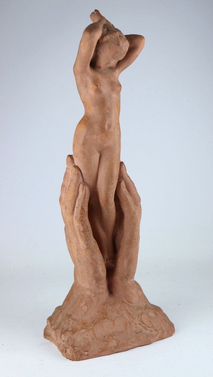 Scultura terracotta  Marcel Bouraine