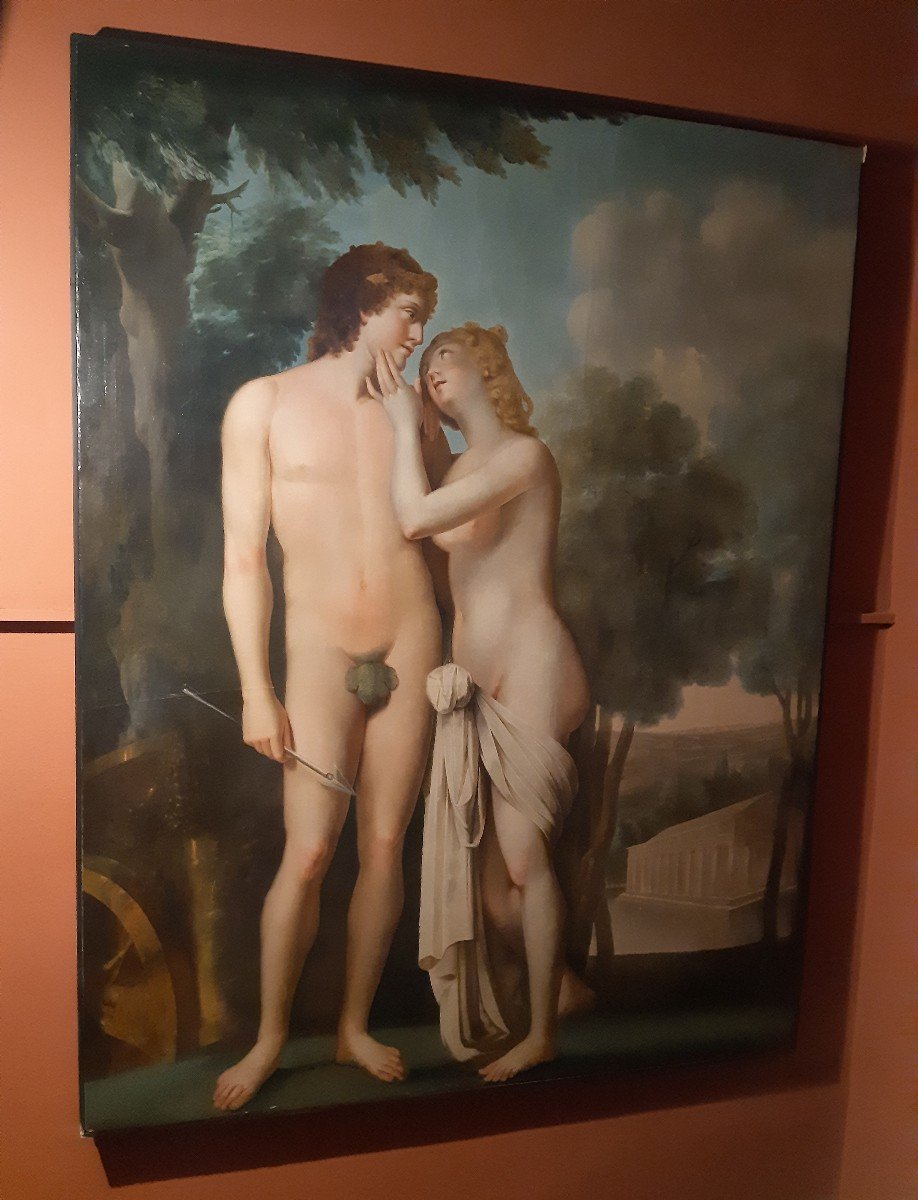 Quadro Venus e Adonis 800'
