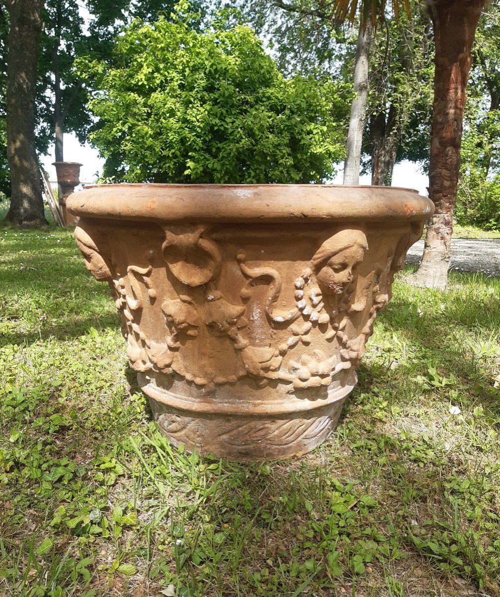 Vaso di giardino terracotta 