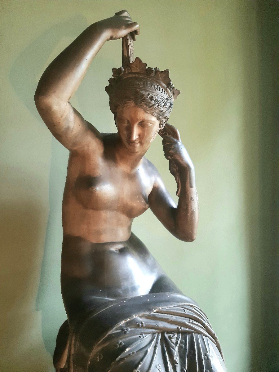 Statua neoclassica in terracotta 800'-photo-2