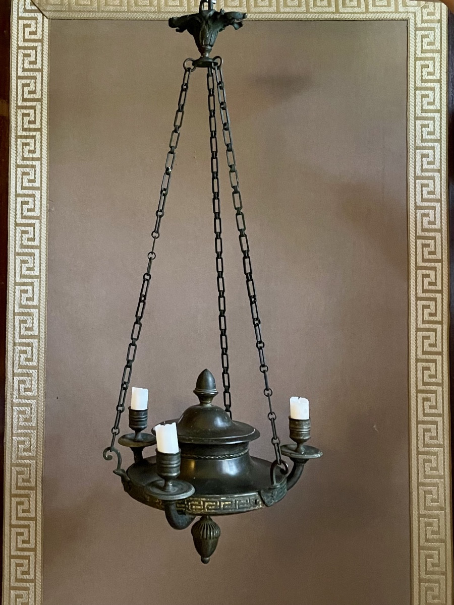 Lampadario impero