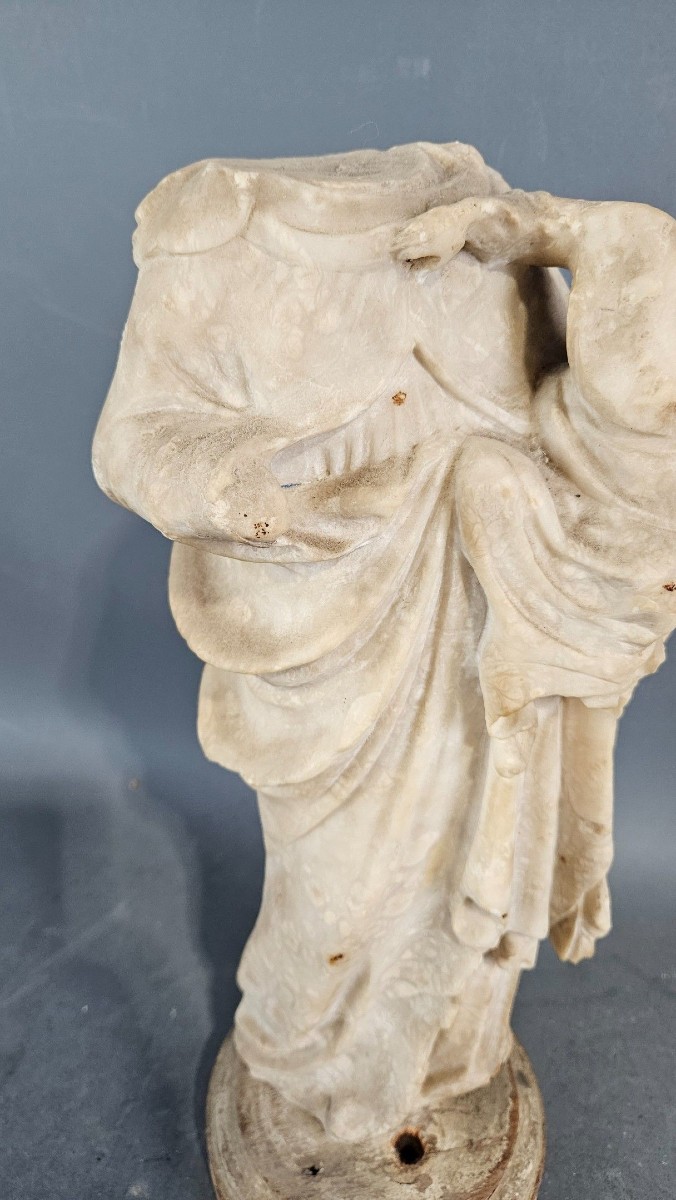 Statua donna alabastro-photo-2