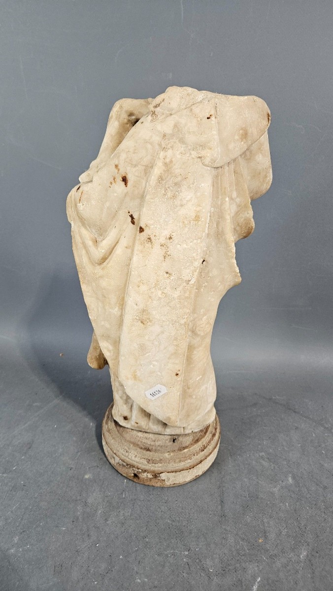 Statua donna alabastro-photo-3