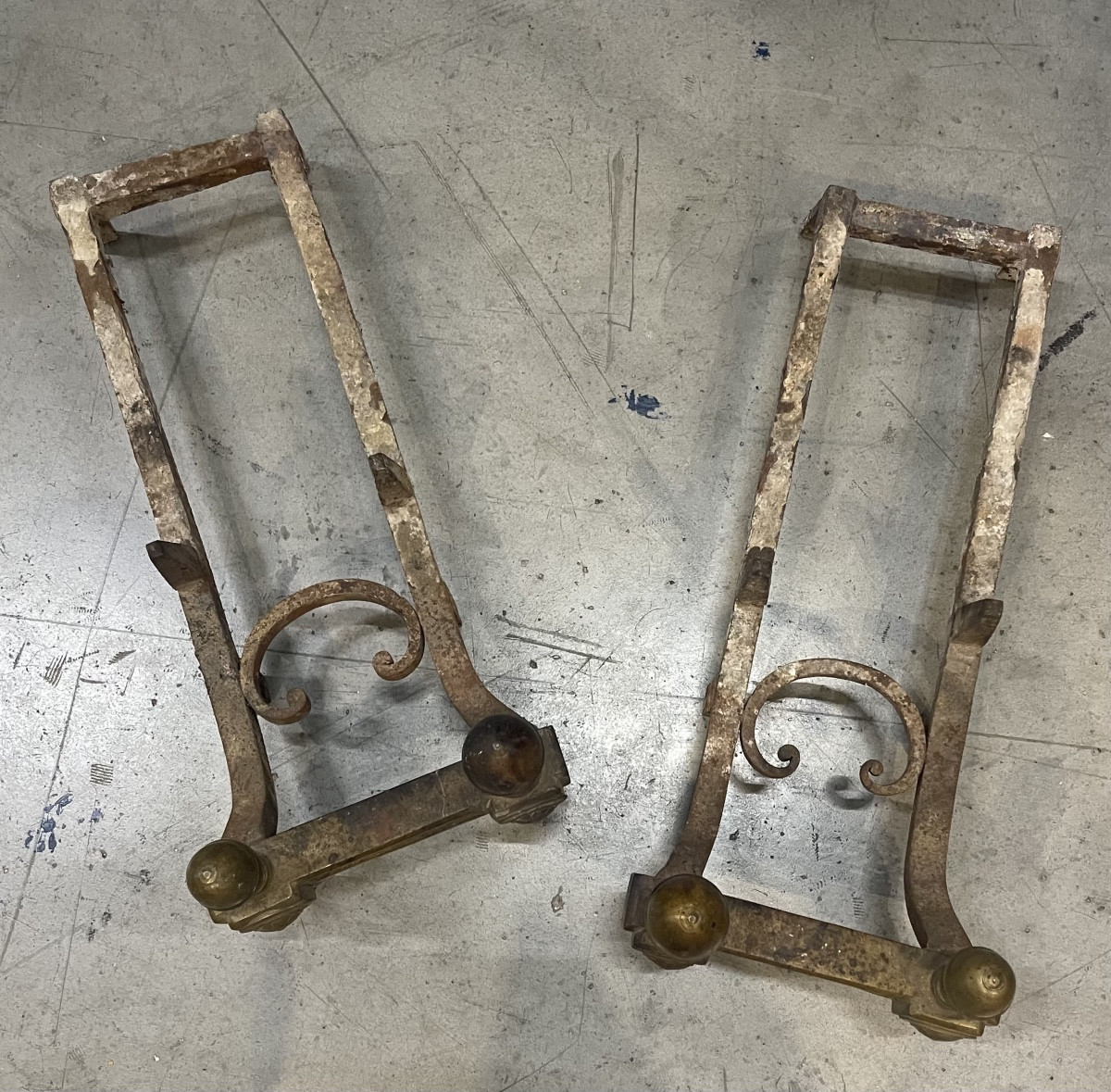 Coppia di chenet-photo-3