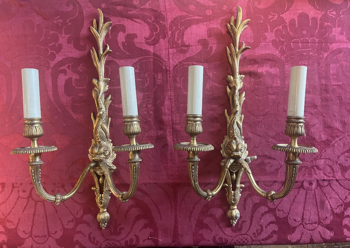 Coppia di applique 800’