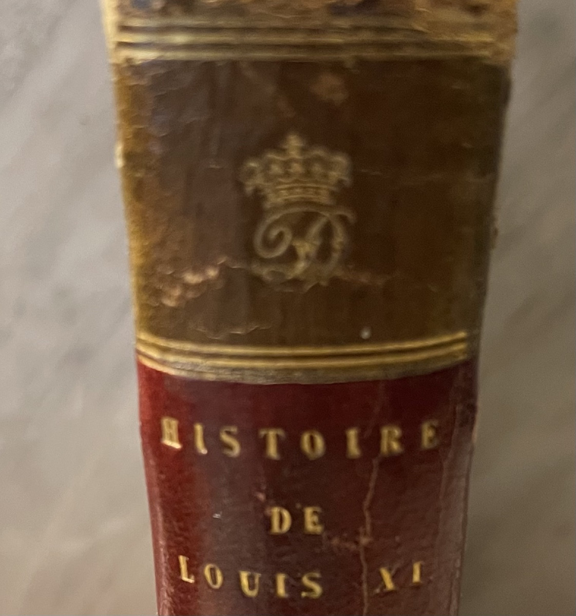 3 libri storia di Luigi XI-photo-3