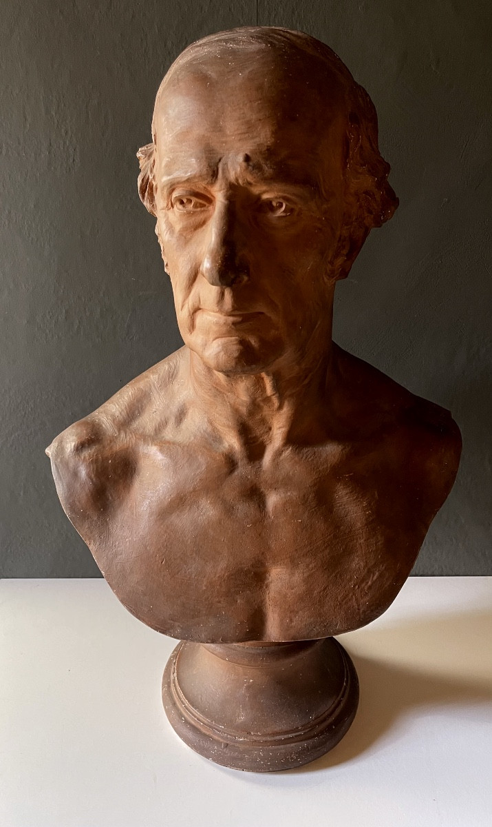 Busto di gesso