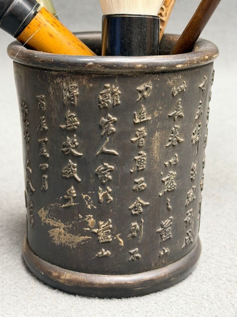 Vaso per pennelli cinese -photo-2