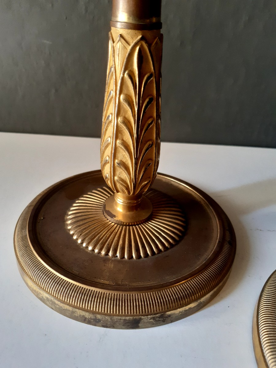 Coppia di porta candele-photo-3