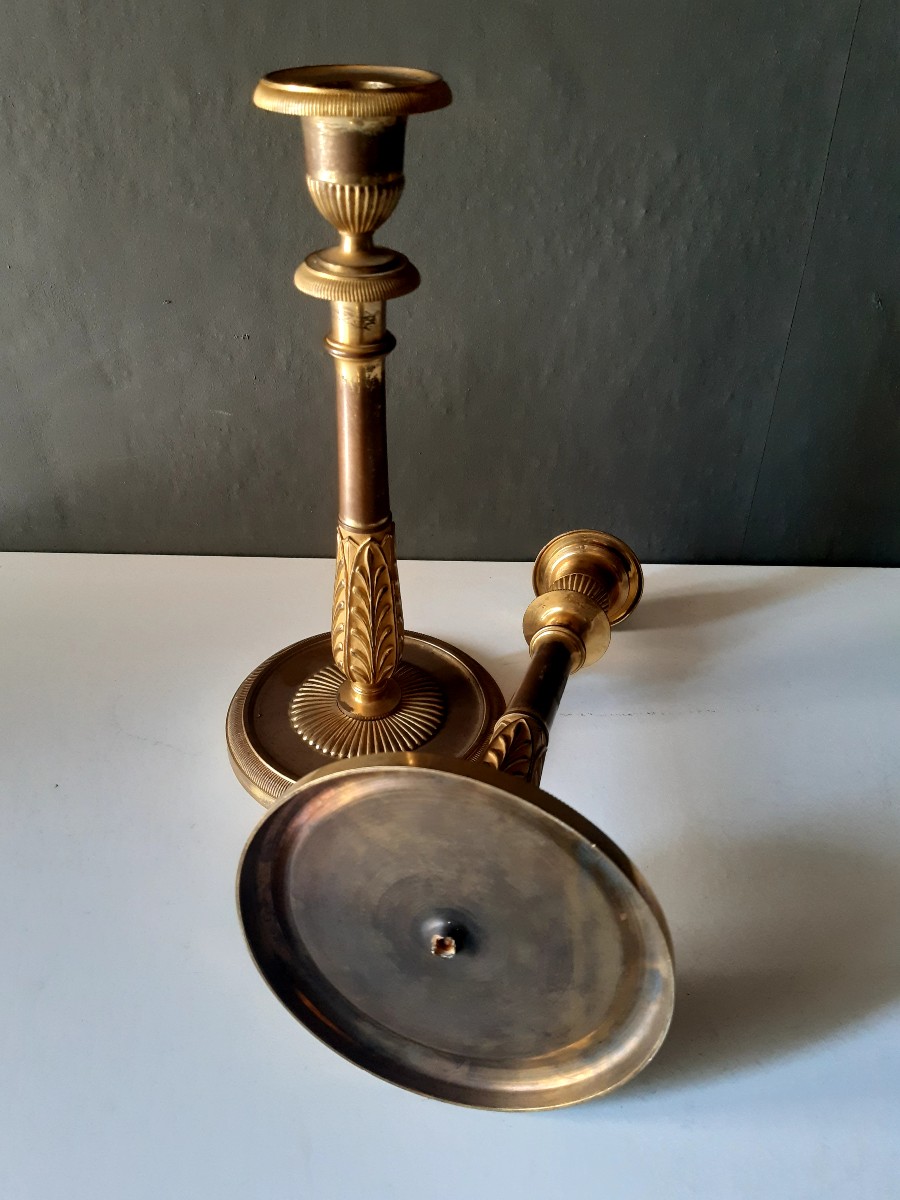 Coppia di porta candele-photo-4