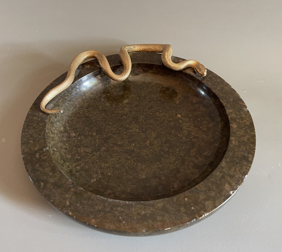 Piatto serpentine Art Deco-photo-2