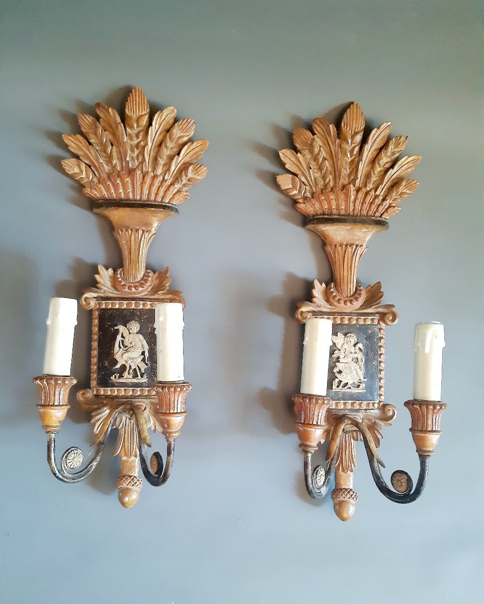 Coppia di applique 800'