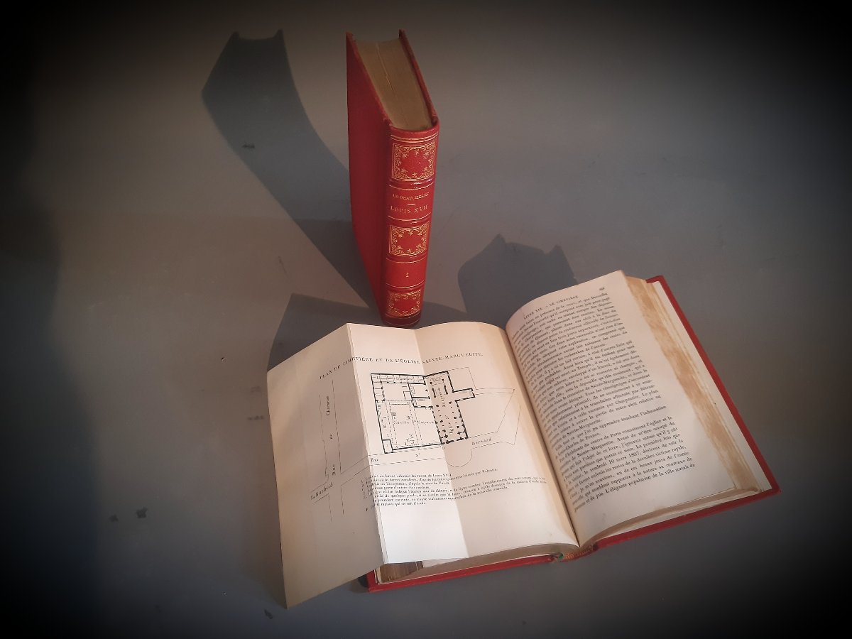 2 libri 800' luigi XVII-photo-1