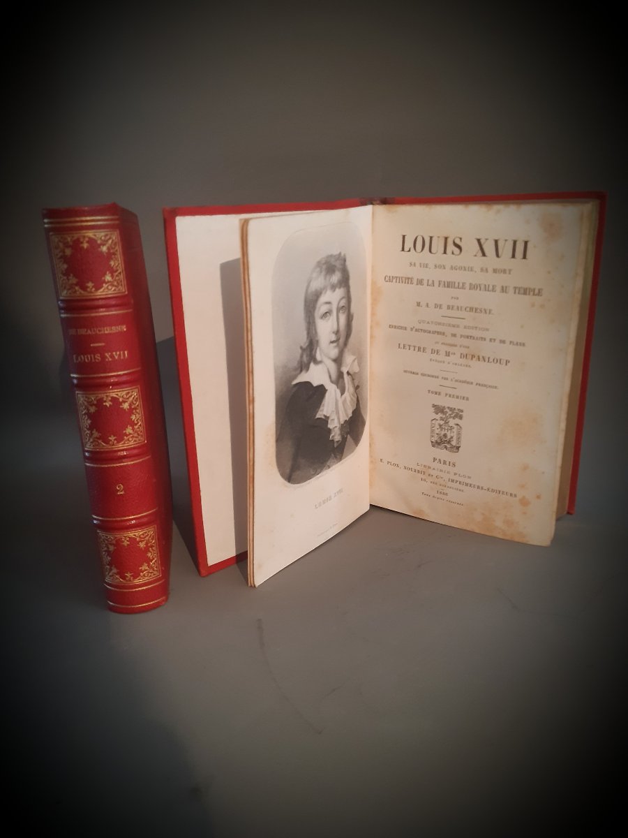 2 libri 800' luigi XVII