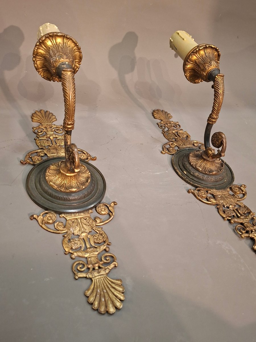 Coppia di applique impero fine 800-photo-2
