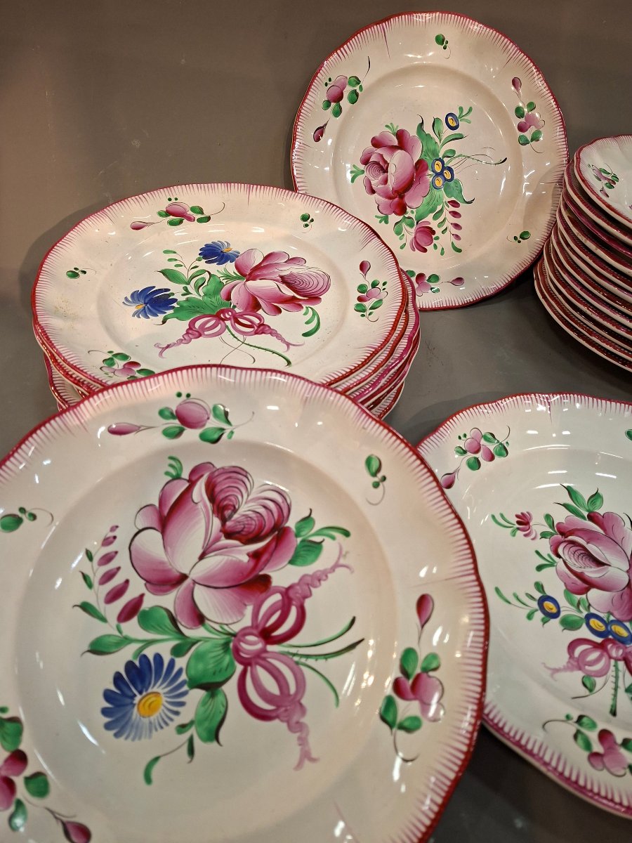 23 piatti ceramica Luneville 800-photo-3