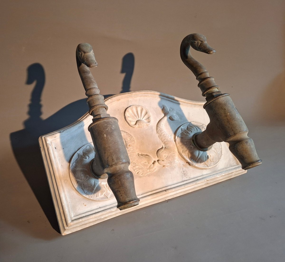 Robinetto di bronzo per fontana
