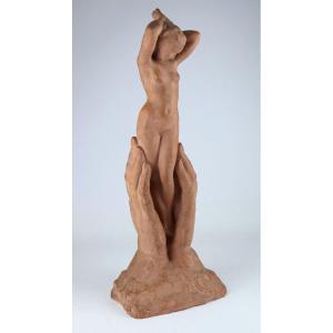 Scultura terracotta  Marcel Bouraine