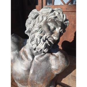 Mezzo busto bronzo Hercule