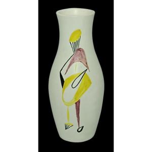 Large André Baud Vase / Vallauris 