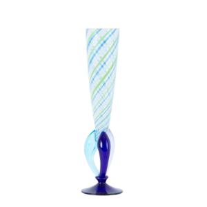Murano Glass Flute By Carlo Moretti