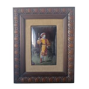 Enamel Painting By Lévy Coblentz / Limoges