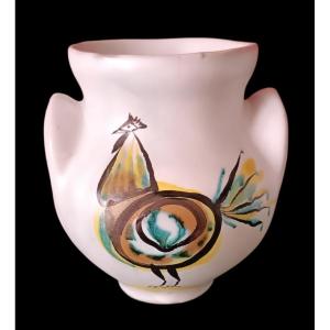 Roger Capron Vase With Handles 