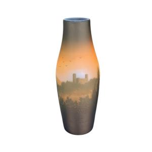 Vase d'Argental Paul Nicolas