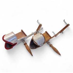 Pair Of Stereoscopes With Set Of Photos 
