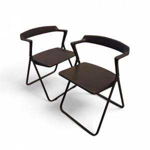 2 Folding Comput Chairs, Per Skipper 