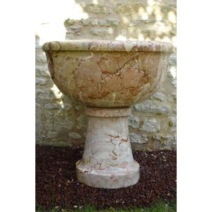 18 Century Marble Fountain Basin