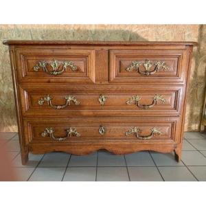 Regence Period Oak Commode
