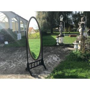 Art Deco Psyche In Painted Wood Three Golden