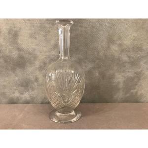 Carafe In Saint Louis Crystal Model Chantilly From The 19th Pm Period
