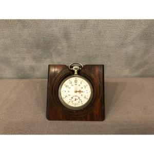 19th Century Mahogany Watch Holder 