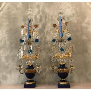 Pair Of 19th Girandoles