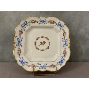 19th-century Porcelain Cake Plate From Vieux Paris 